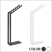 スチール製アンブレラスタンド(傘掛け・ダブル)/FRAMES&SONS