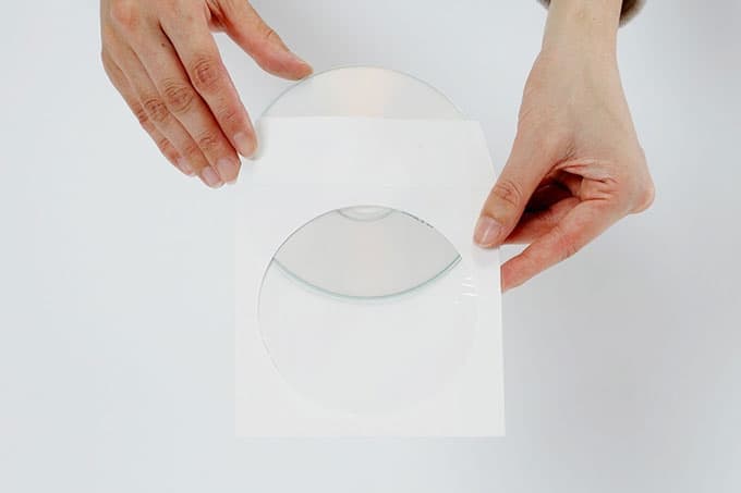 CD紙ジャケット 封筒型 片面透明窓 200枚セット