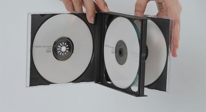 CDプラケース 4枚用 24mm厚 100枚セット