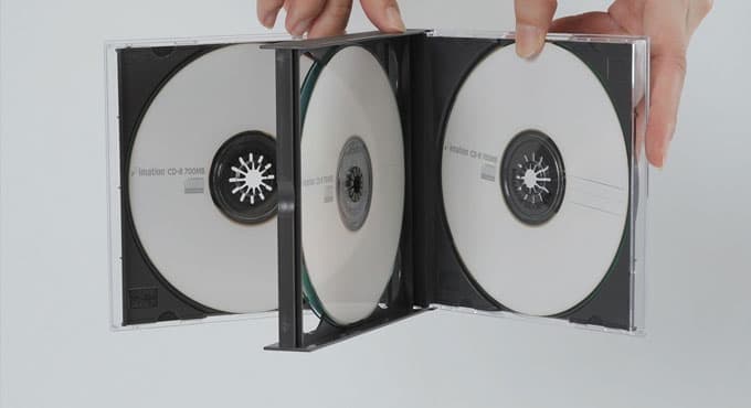 CDプラケース 4枚用 24mm厚 100枚セット