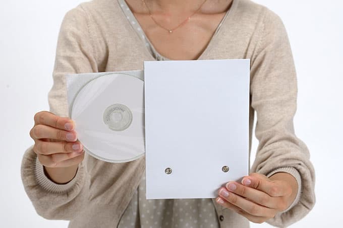DVD 紙トールケース 白 100枚セット