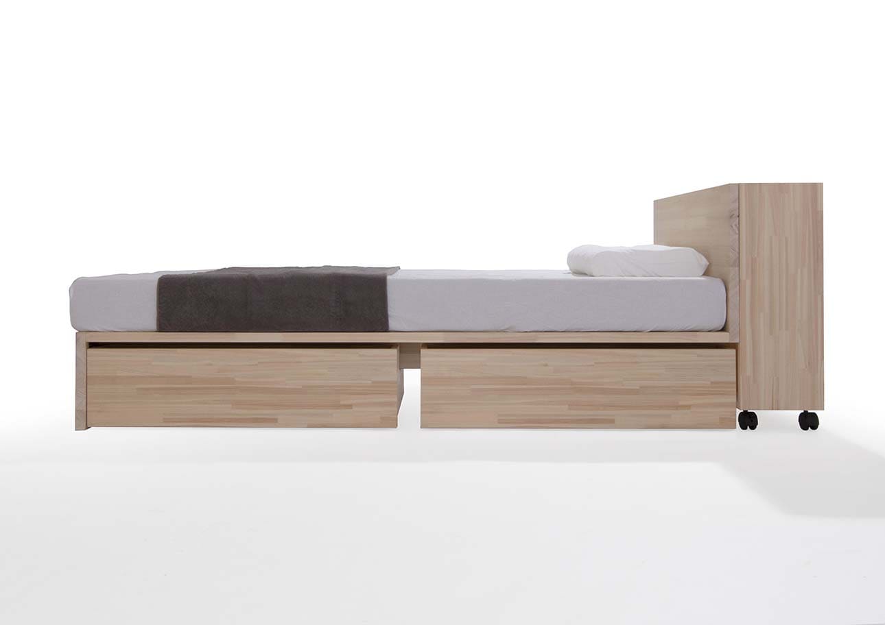 Letto LT-01-S ひのきすのこベッド Z型 シングル