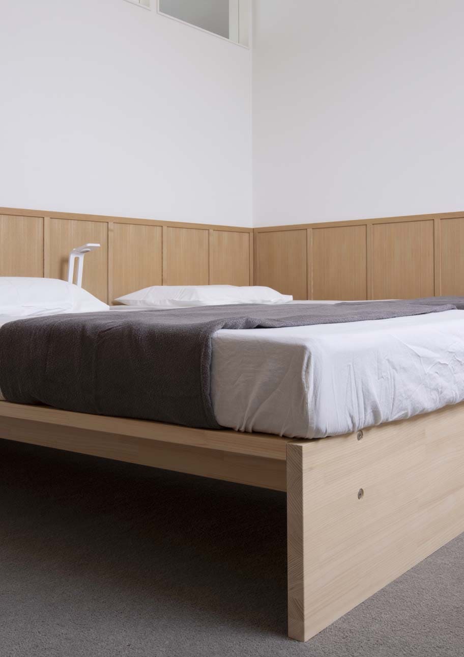 Letto LT-02-S ひのきすのこベッド C型 シングルタイプ