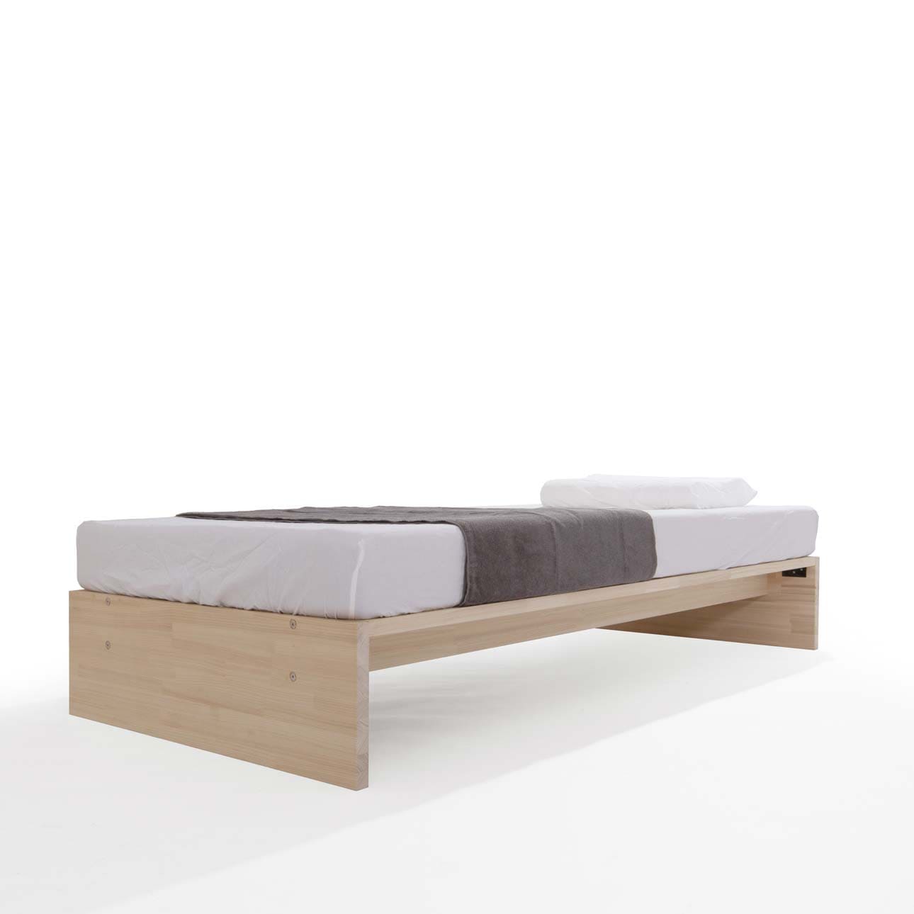 Letto LT-02-S ひのきすのこベッド C型 シングル