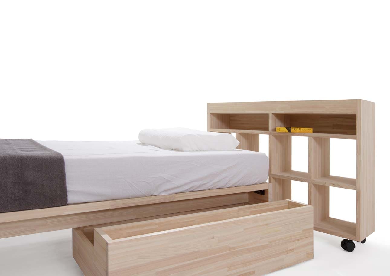 Letto LT-02-S ひのきすのこベッド C型 シングル