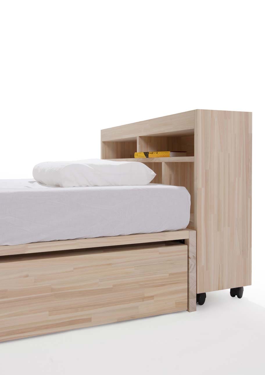 Letto LT-02-S ひのきすのこベッド C型 シングル