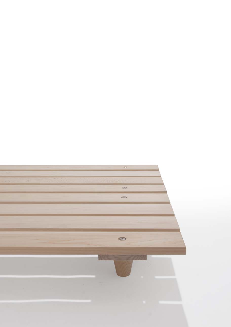 Letto LT-03-SD ひのきすのこベッド I型 シングルタイプ