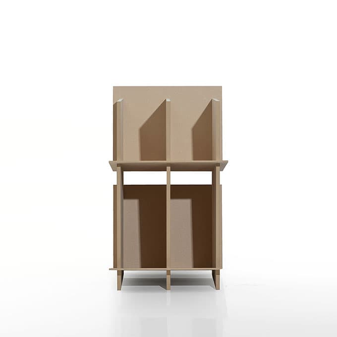 木製 A3ファイルスタンド 小さな本棚