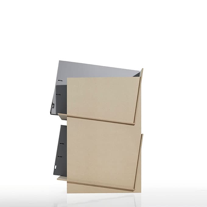 木製 A3ファイルスタンド 小さな本棚