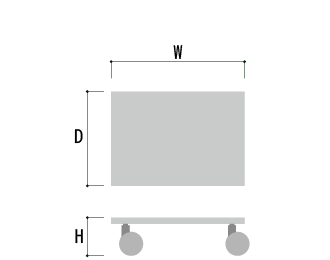 Carta2 A3平台車