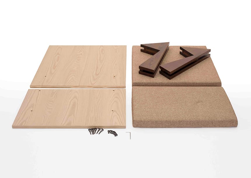 Carta2 L.Sofa（Lソファ）：ノックダウン式ソファ