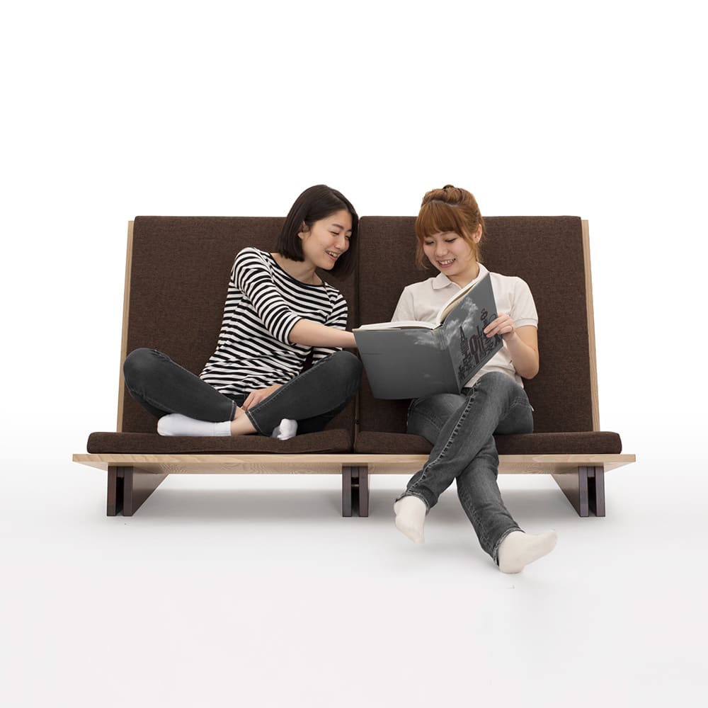 Carta2 L.Sofa（Lソファ）組み立て式 おしゃれ コンパクト ローソファー 座椅子 