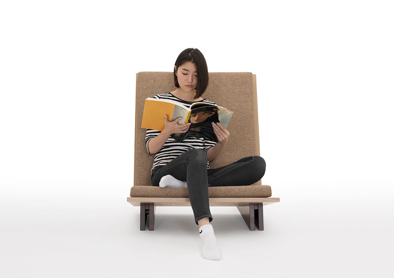 Carta2 L.Sofa（Lソファ）ローソファ 組み立て式 1人掛け 1人用 1人暮らし 組み立て式 座椅子 おしゃれ