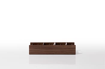 名刺整理箱 ショート ブラウン