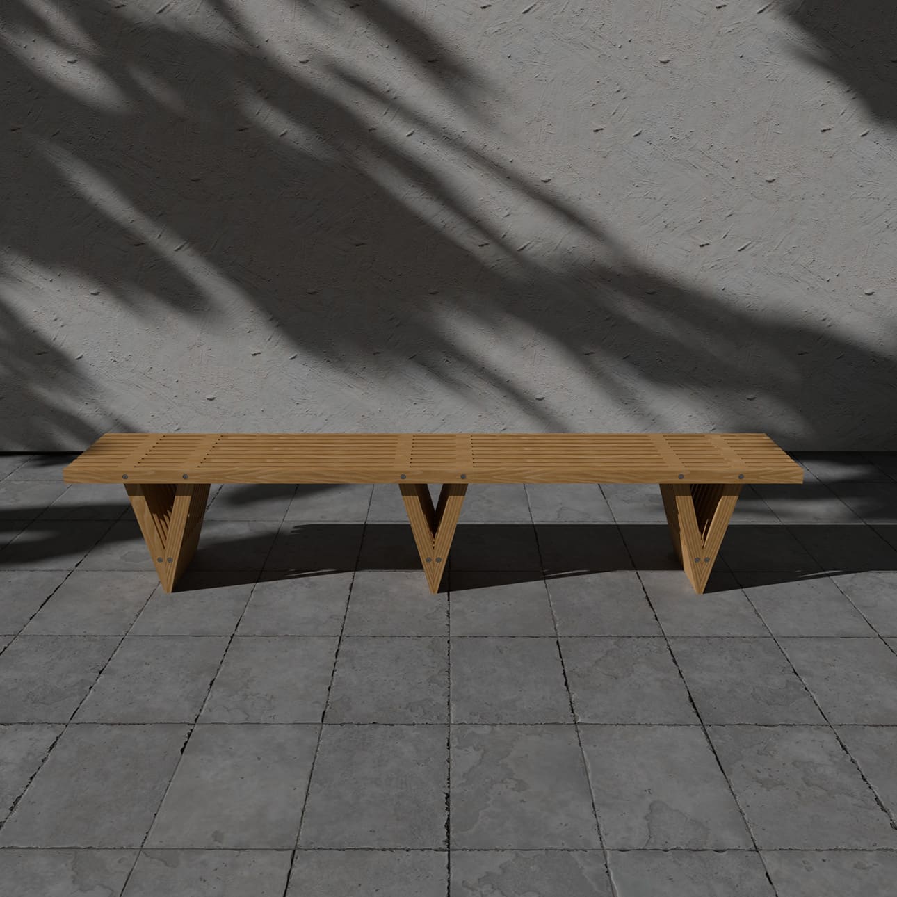 EXA ガーデンベンチ 木製 椅子 アウトドアチェア 屋外チェア