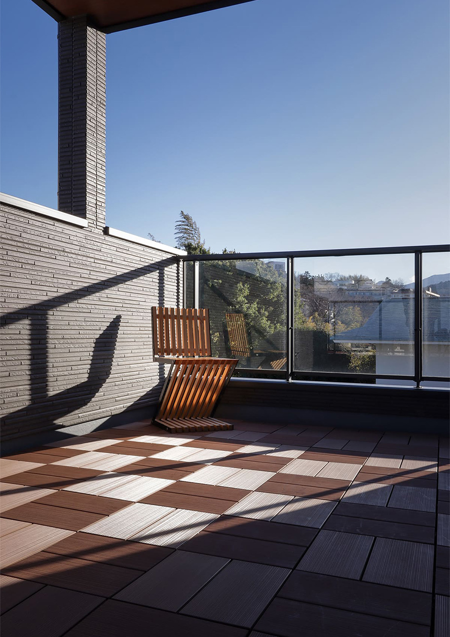 EXA ジグザグチェア 木製 椅子 アウトドアチェア 屋外チェア