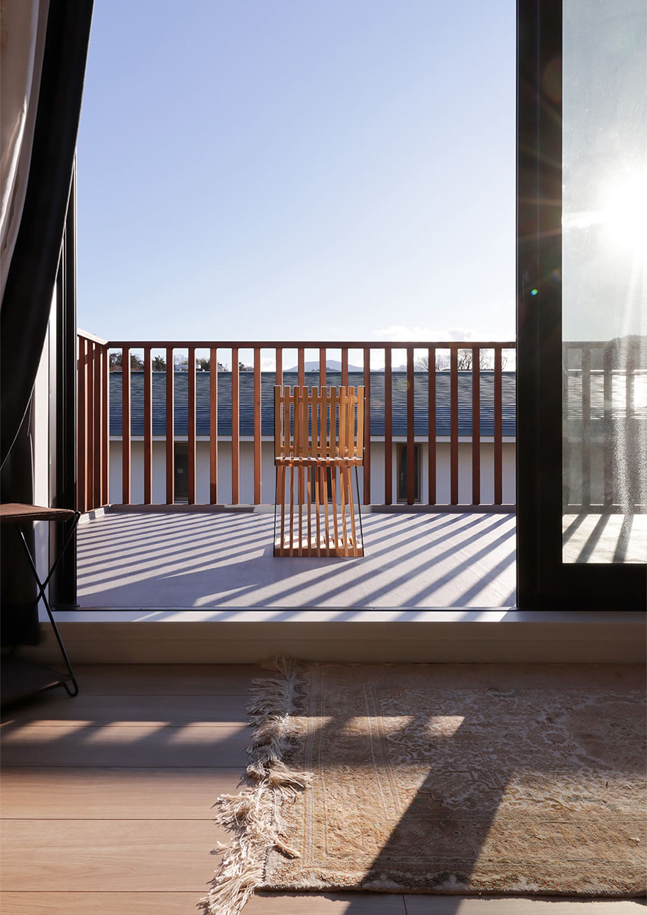 EXA ジグザグチェア 木製 椅子 アウトドアチェア 屋外チェア