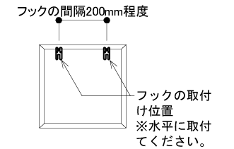 LPレコードを壁に飾る木製額縁 取り付け方