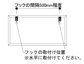 LPレコードを壁に飾る木製額縁 取り付け方