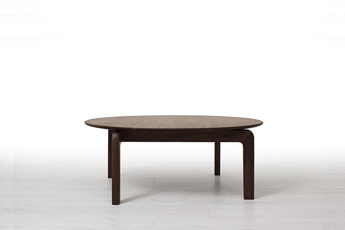 LISCIO リッショ 円形ローテーブル ミニテーブル ちゃぶ台 組立家具
