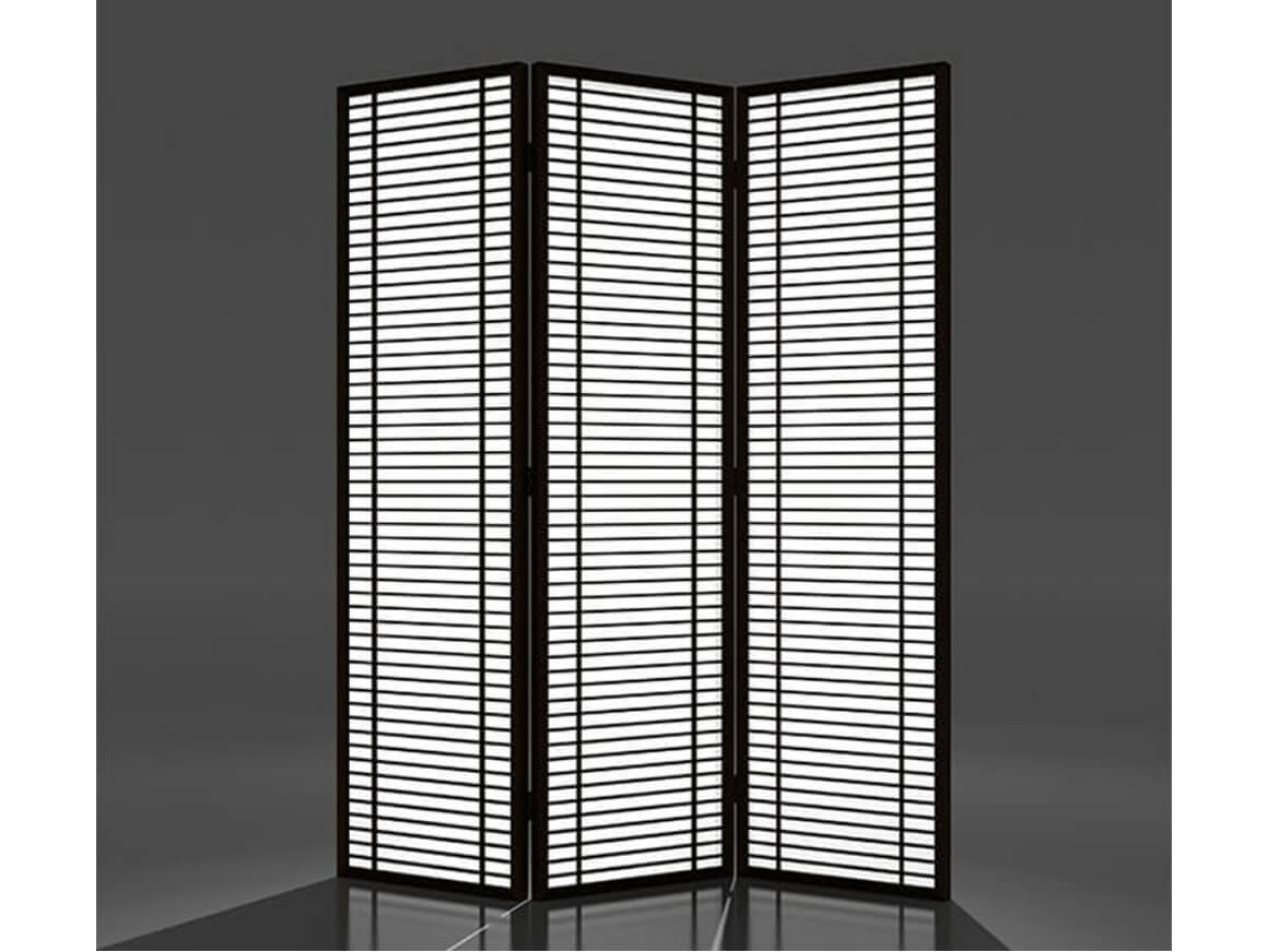 無垢材による収納ラック