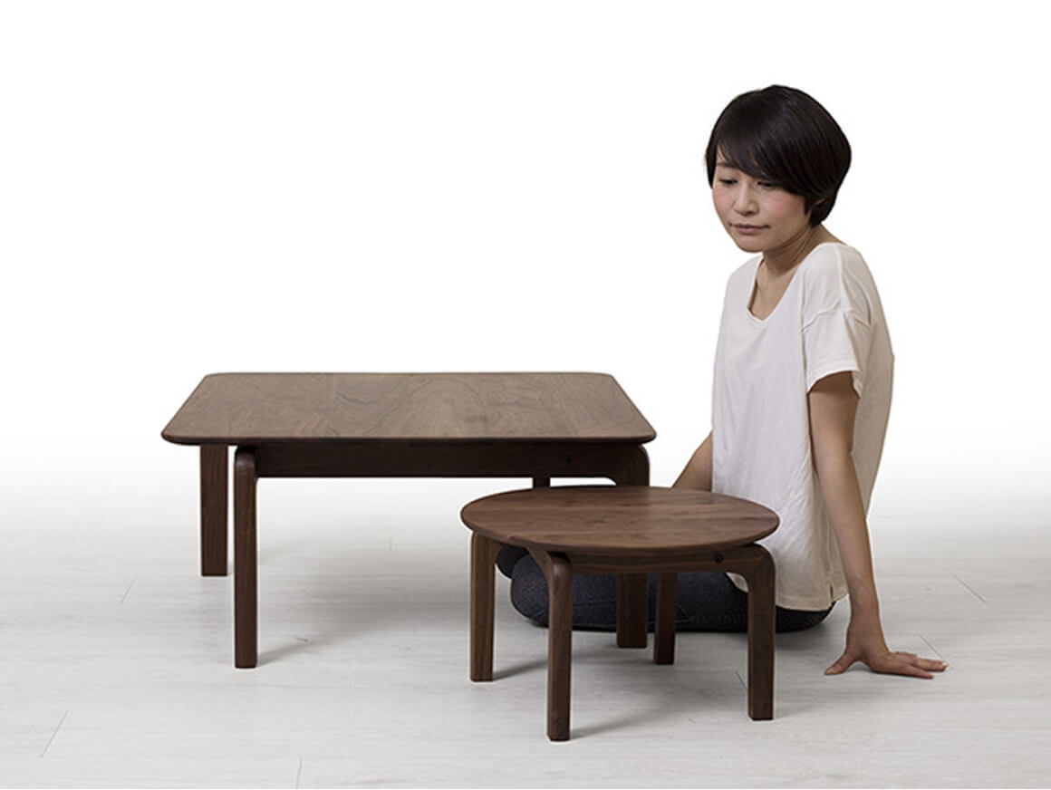 天然木無垢材を使用した国産組立家具