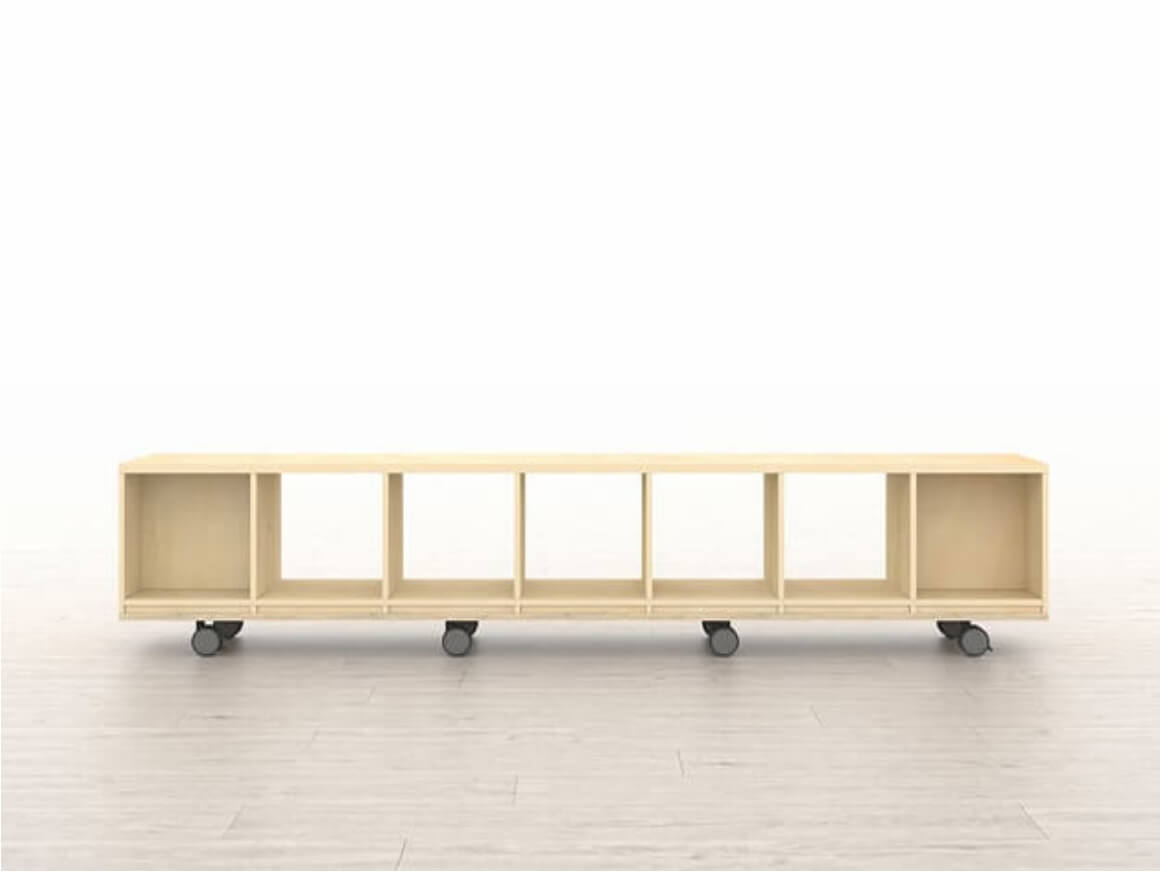 ロータイプ本棚