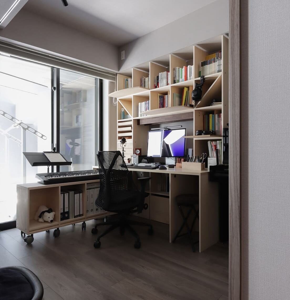 収納 × デスク