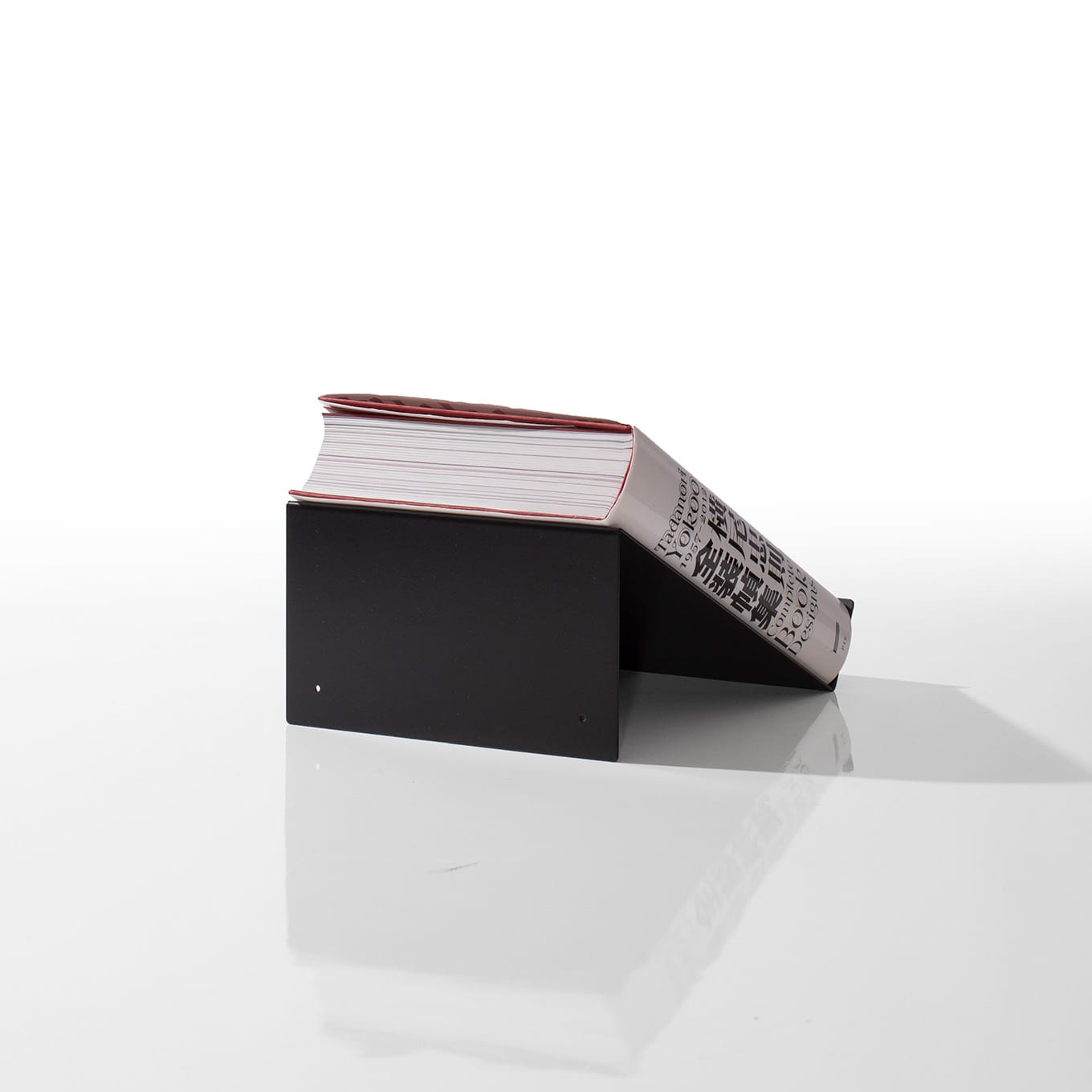 厚い本を形状を崩さずに面出しで飾れる卓上ブックスタンド（BS-27） 本展示 本立て