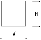 CDスタンド コの字