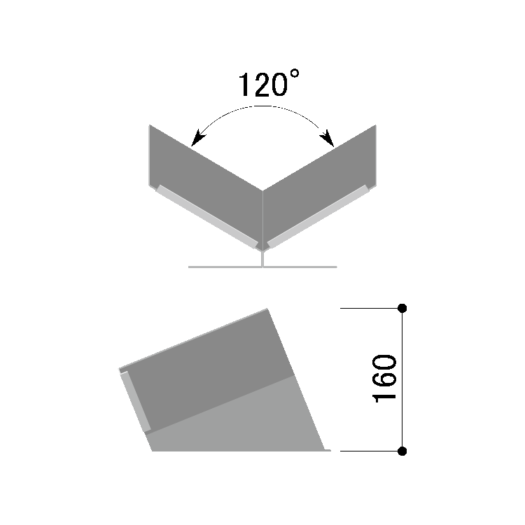 本を開いて見せるブックスタンド