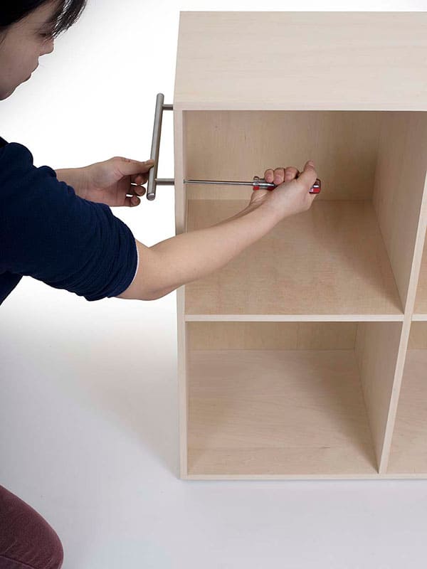 ハンドル取付方法