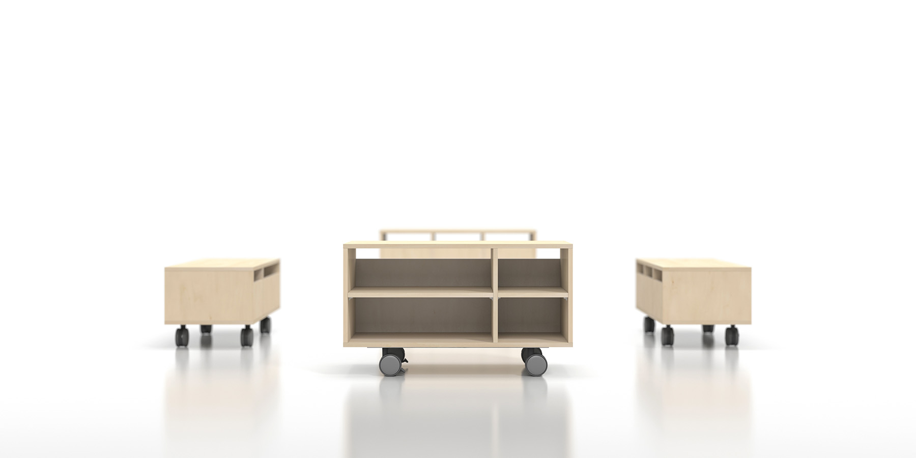 Storage Cart キャスター付きプリンターワゴン | margherita