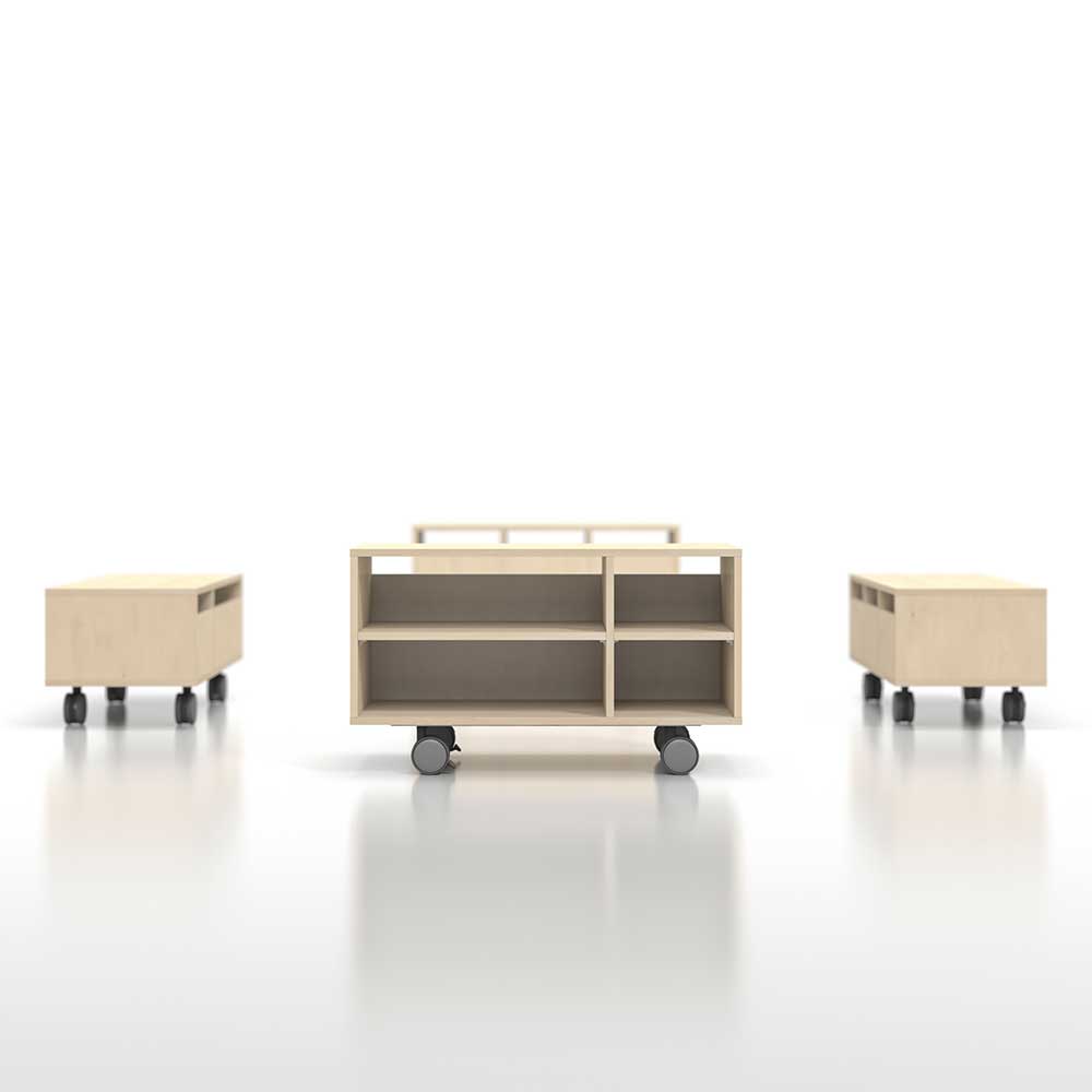 キャスター付き収納カートのStorage Cart（ストレージカート）おすすめキャスター付きプリンターワゴン。