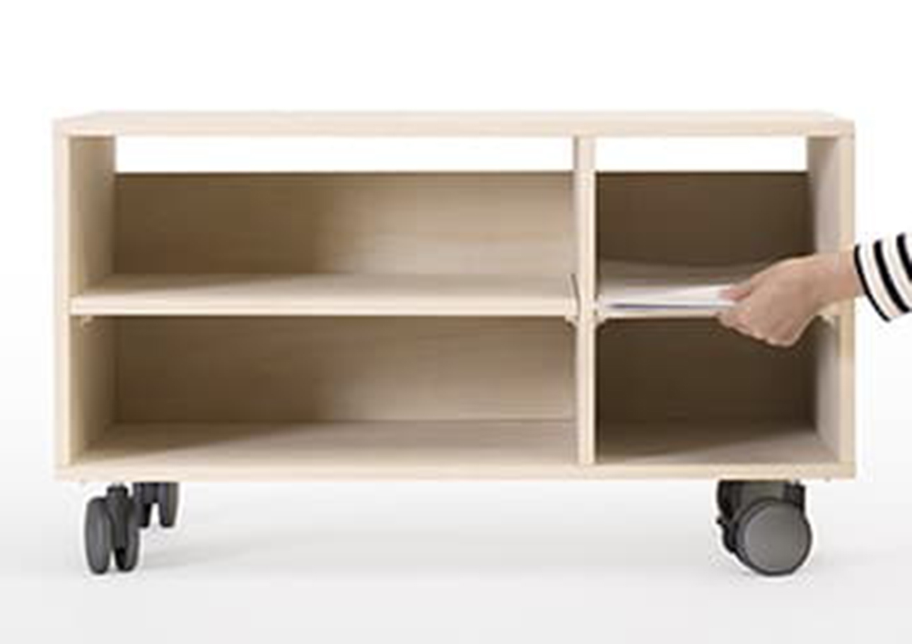 Storage Cart  キャスター付きプリンター台 2段タイプ（A3用紙収納）