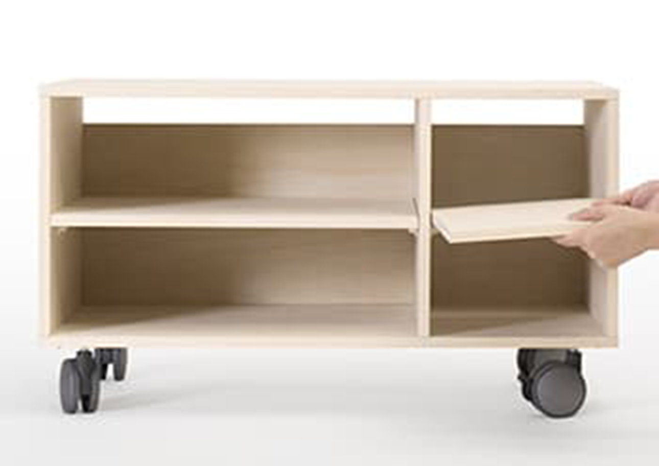 Storage Cart  キャスター付きプリンター台 2段タイプ（A3用紙収納）