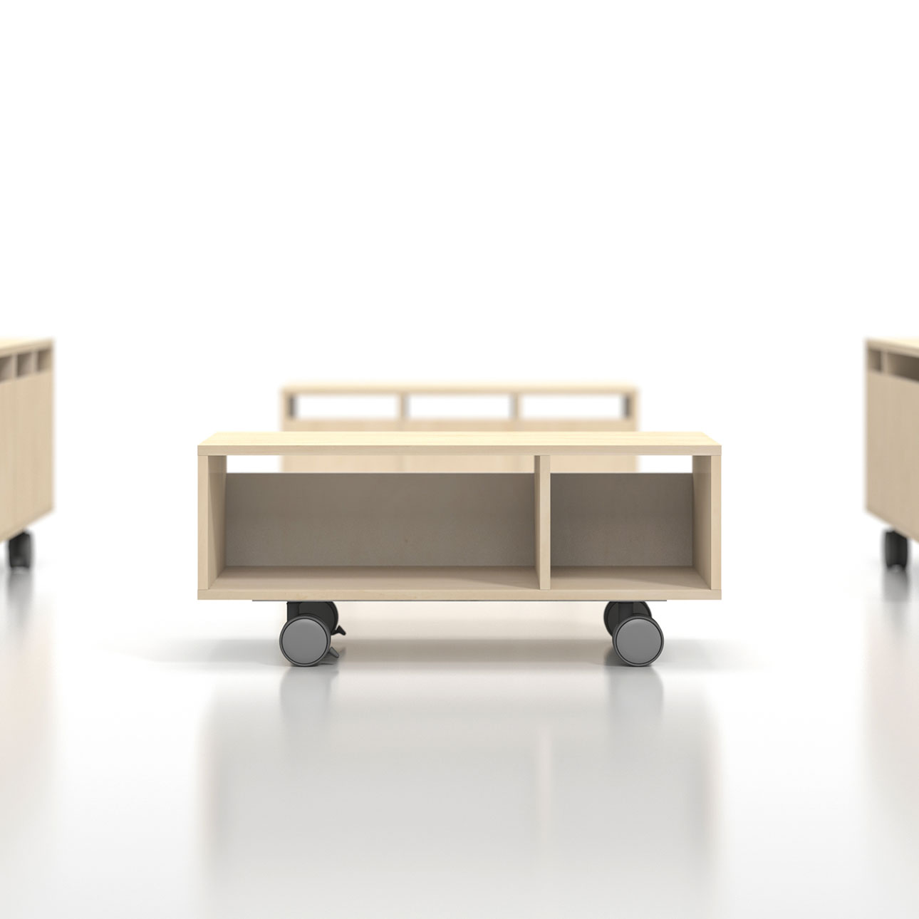 Storage Cart  キャスター付きプリンター台 1段タイプ（A3用紙収納）