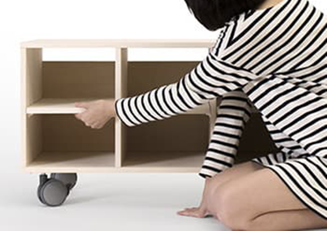 Storage Cart   キャスター付きプリンター台 1段タイプ（A4用紙収納）