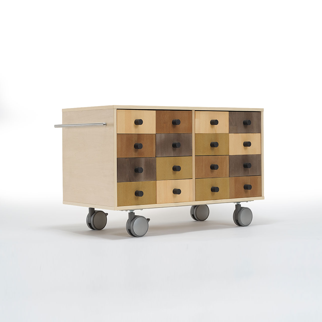 Storage Cart  キャスター付き収納カート 小物チェスト 4段×4列 ロータイプ