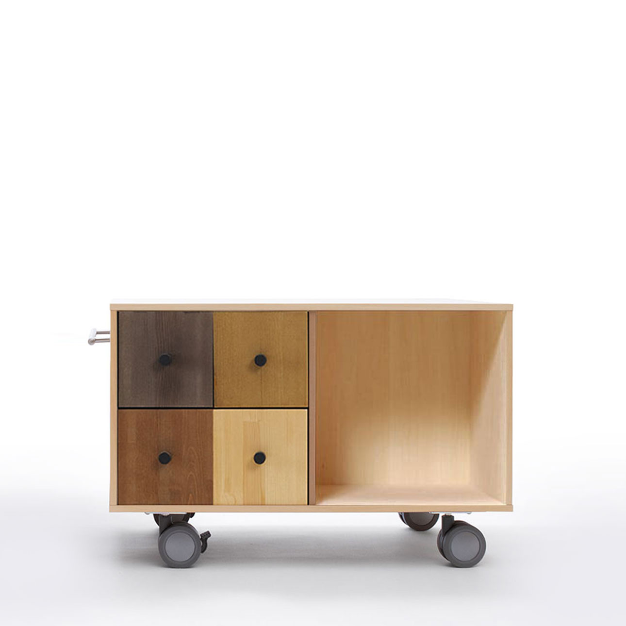 Storage Cart  キャスター付き収納カート カラーチェスト ロータイプ 自分で組み合わせ