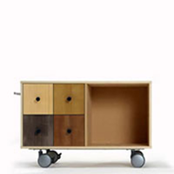 Storage Cart カラーチェスト 自分で組み合わせ ロータイプ