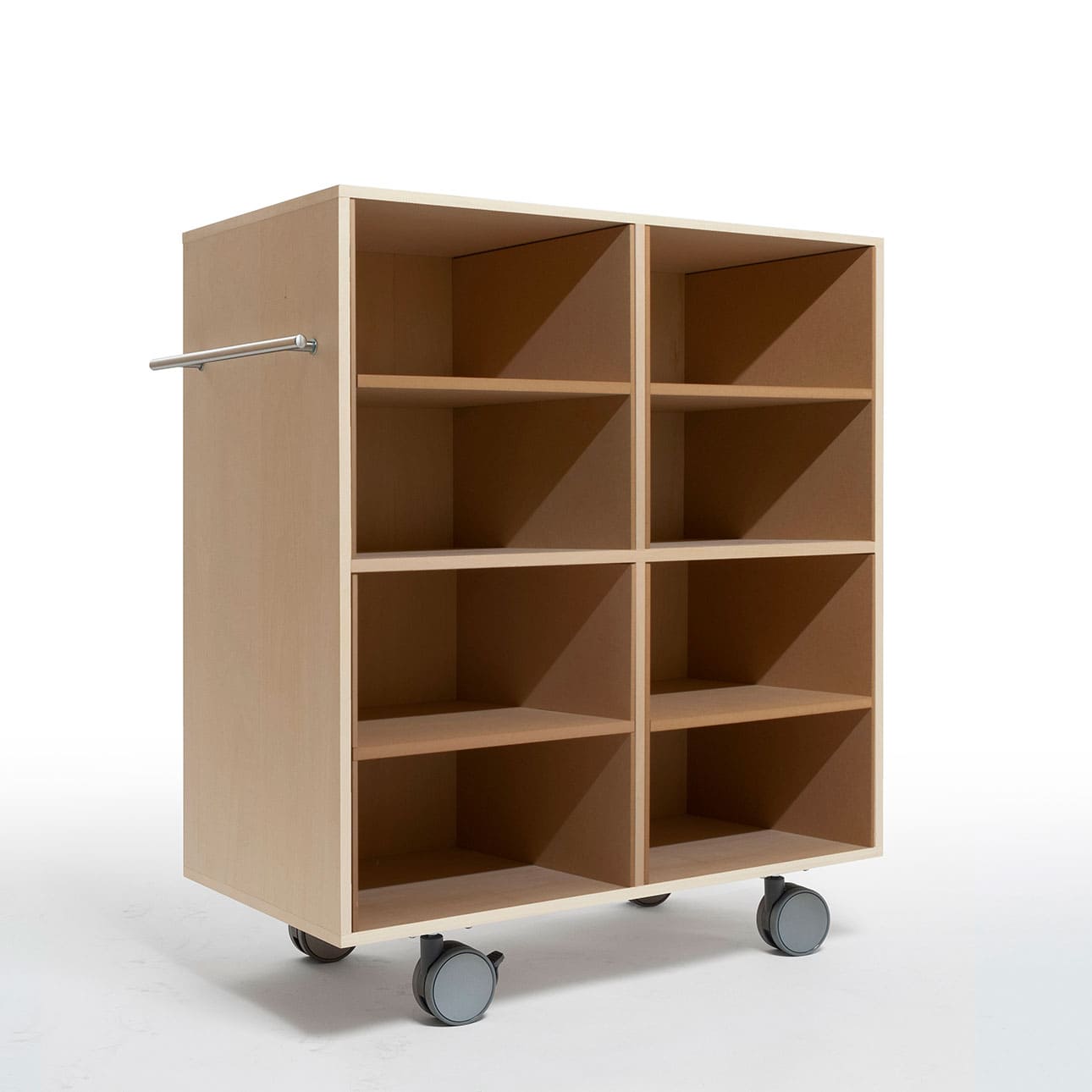 Storage Cart  キャスター付き収納カート  パーティションインナー A4書類・ファイル収納カート 2段