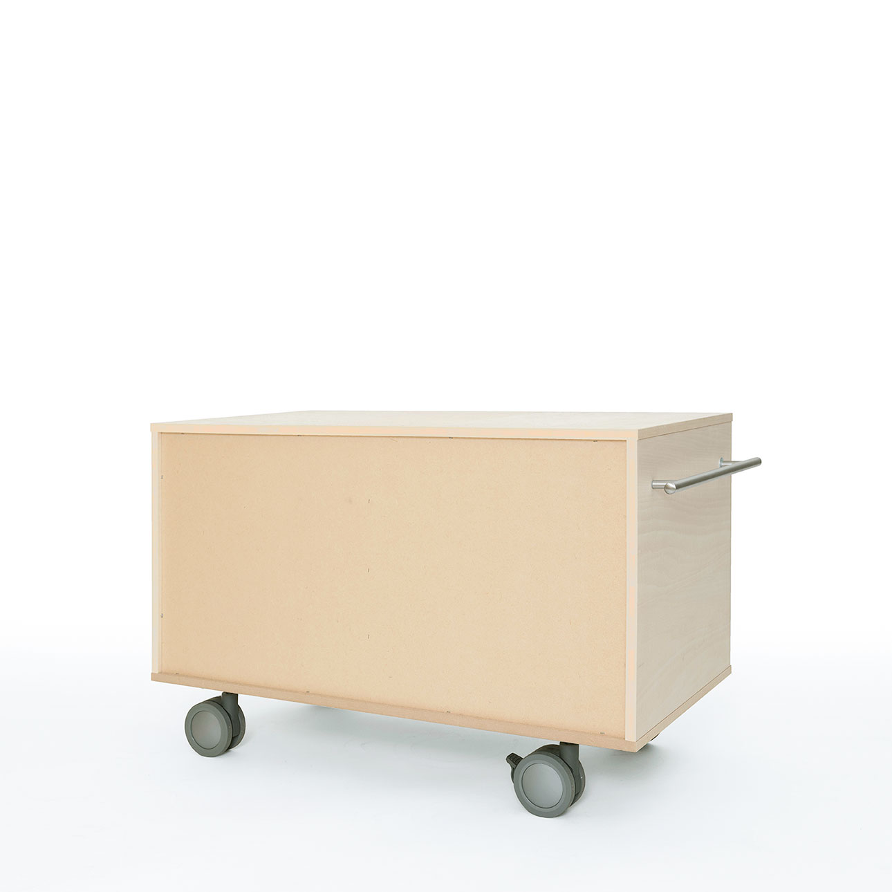 Storage Cart  キャスター付き収納カート  パーティションインナー レコード収納カート 仕切り付き 2列 ロータイプ