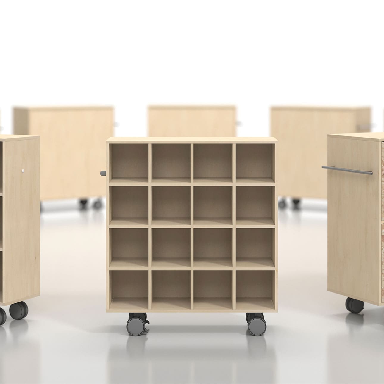 Storage Cart キャスター付き収納カート 標準タイプ CD収納カート