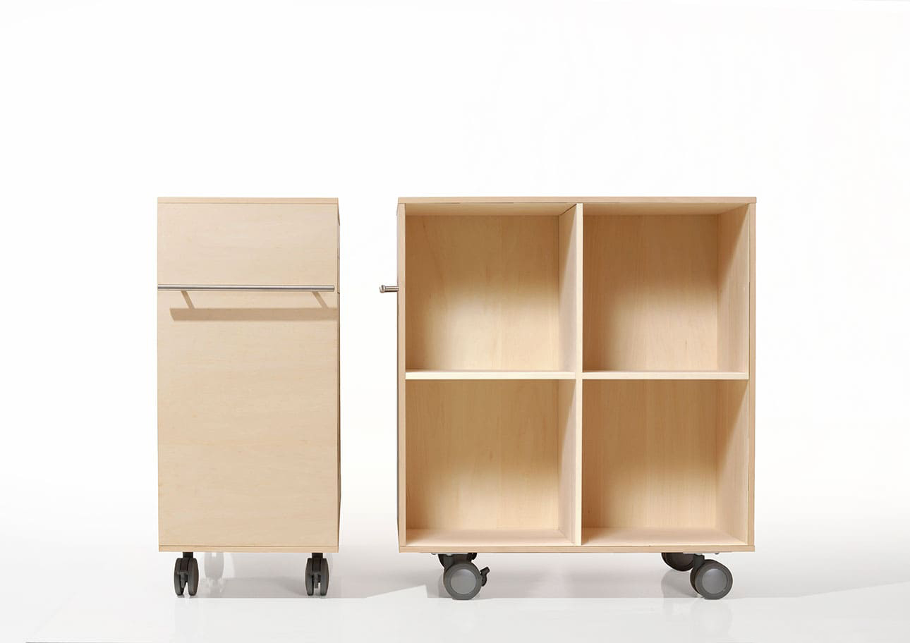 Storage Cart  キャスター付き収納カート 標準タイプ LPレコード収納カート（本棚）