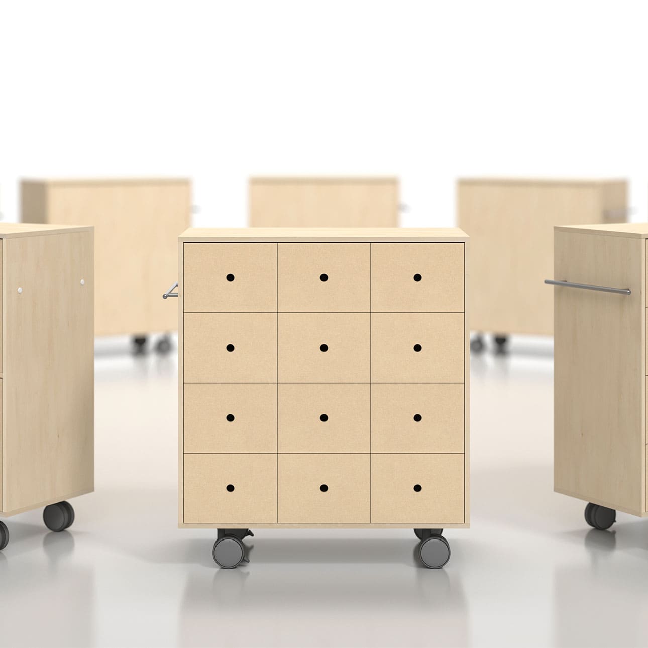 Storage Cart  キャスター付き収納カート 標準タイプ DVD引き出し収納カート