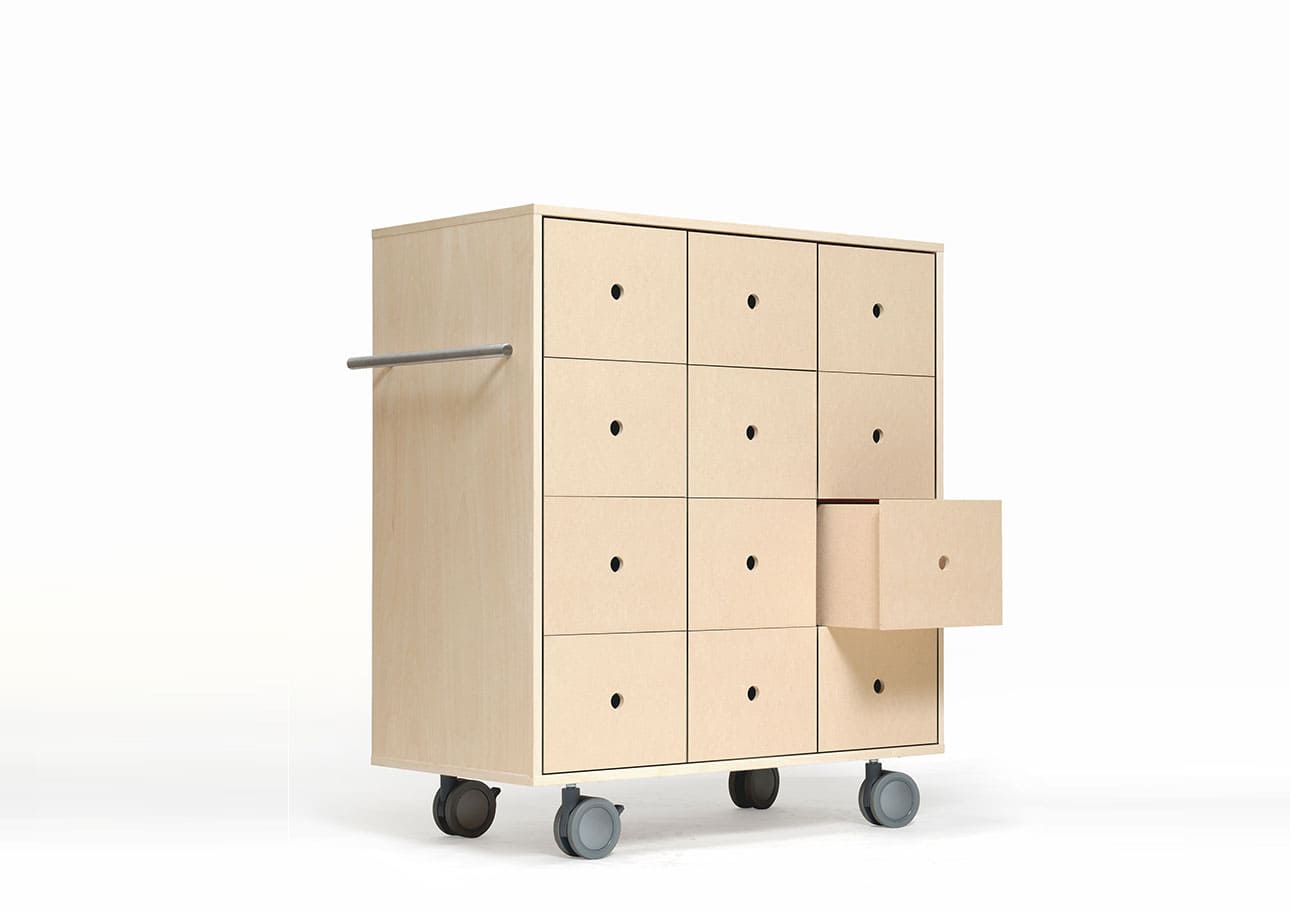 Storage Cart  キャスター付き収納カート 標準タイプ DVD引き出し収納カート