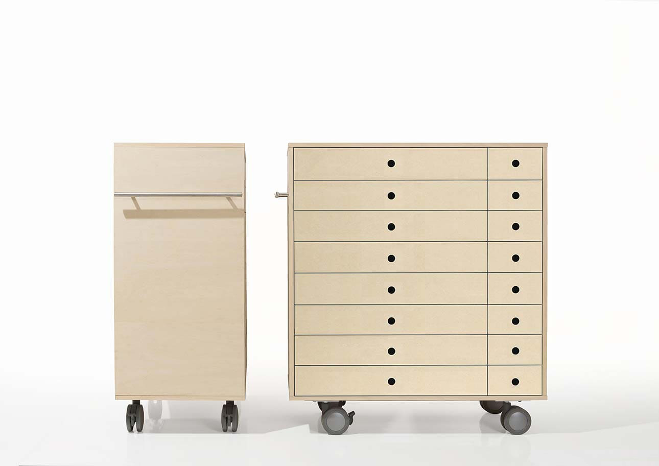 Storage Cart キャスター付き収納カート 標準タイプ A3書類引き出し収納カート