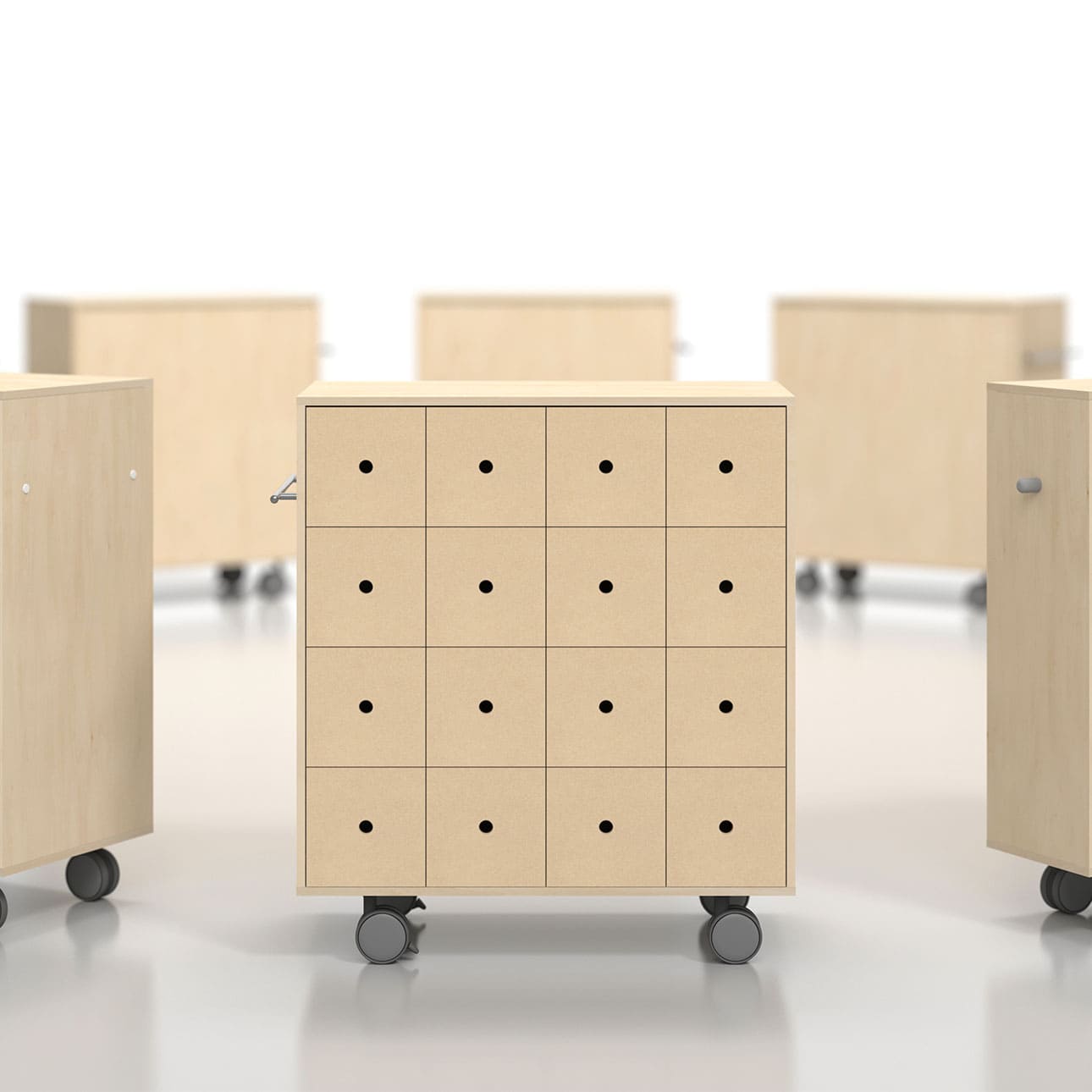 Storage Cart  キャスター付き収納カート 標準タイプ CD引き出し収納カート