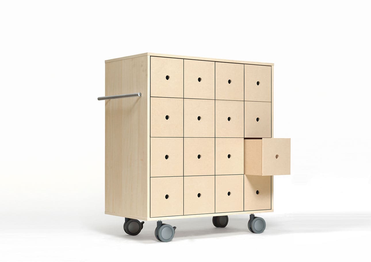 Storage Cart  キャスター付き収納カート 標準タイプ CD引き出し収納カート